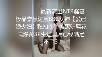 ⚫️⚫️⚫️最新流出NTR骚妻极品崇黑讨黑BBC女神【爱已婚少妇】私拍③，被黑驴屌花式爆肏3P生猛国屌已经满足不了3