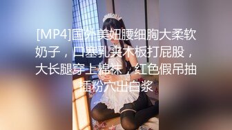 [MP4]国外美妞腰细胸大柔软奶子，口塞乳夹木板打屁股，大长腿穿上棉袜，红色假吊抽插粉穴出白浆