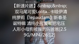 【新速片遞】&nbsp;&nbsp;⚡双马尾可爱Lolita⚡卡哇伊清纯萝莉〖lepaudam〗新春圣诞特辑 清纯小可爱被肥宅压 人形小母狗被操的叫爸爸[2.59G/MP4/26:12]