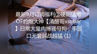 最新9月订阅福利③硬朗猛男OF约炮大神【清醒哥xsober】日常大量肉搏骚母狗，手足口无套越战越猛 (1)