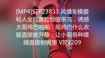 [MP4]STP23833 风情车模爱粘人全程露脸颜值很高，诱惑大哥鸡巴啪啪，脱鸡巴什么衣服直接就开草，让小哥各种蹂躏直接射嘴里 VIP2209