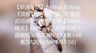 【新速片遞】&nbsp;&nbsp;《顶推众筹✅热门精品》曾经的动感之星招牌女神【Genie精灵】私拍，罕见肥厚蝴蝶大逼炮机强制高潮N次35集+38集[1820M/MP4/38:56]